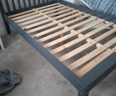Small double bed