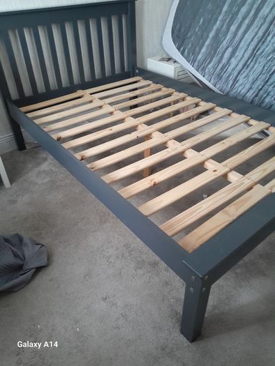 Small double bed
