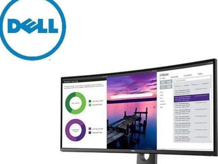 Dell U3419w USB-C Hub Gaming / Work Curve Monitor 4k