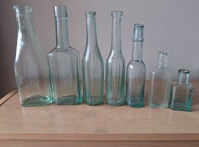 Lot of 7 vintage bottles