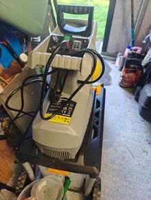 Tree branch shredder.