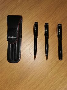 Mont Blanc 100th Anniversary pen set.