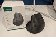 UGREEN Vertical Mouse - Bluetooth + USB Dongle 2.4GHz