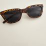 Cat eye tortishell sunglasses Image 6