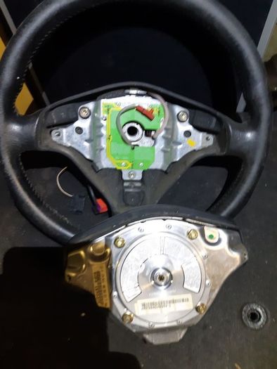 Audi A4 B5 S-line Black Leather Steering Wheel