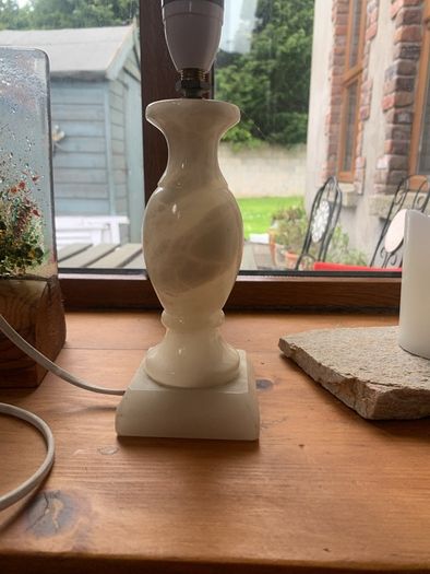 marble lamp base