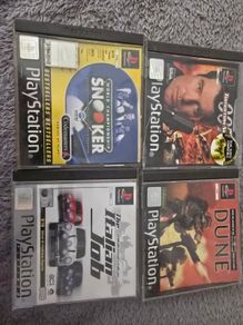 4 PS1 games