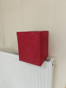 Purple Lampshade