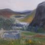 Terry De Valera oil on canvas painting Image 2