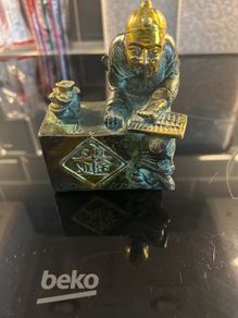 bronze Japanese trader