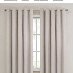 Dunnes Stores Cream Curtains