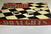 Vintage British Draughts &amp; Chess Set c.1960  - Made in England