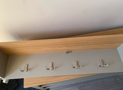 Hallway coat rack
