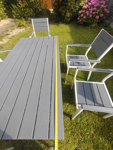 Garden table and chairs