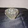 1940's Crystal Creamer Pitcher & Sugar Bowl Image 2