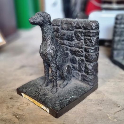 Irish Wolfhound Bookends Pair KAS1382