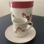 ROSANNA Expresso Cups & Saucers Shoe Themed Boxed Set NEW Image 3