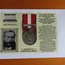 Fenian Raid Canada Medal 1866 Timothy O'Hea VC commemorative replica medal & 2010 stamp first day cover Image 4
