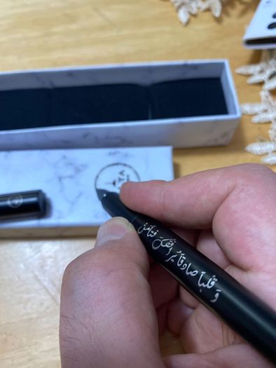 personalized metal fountain pen