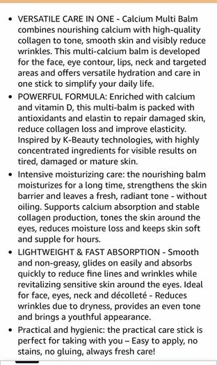 Calcium Multi Balm
