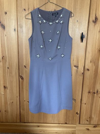 Warehouse beaded dress