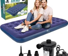 NEW SALE |  Double Airbed, Blow Up Bed with Pump | Air bed, Airbed Double, Blow Up Bed Double, Double Air Bed, Double Air Mattress, Air Mattress Double, Camping Mattress Double For All Occasions