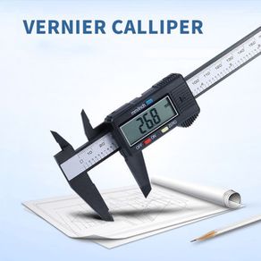 150MM 6inch LCD Plastic Digital Electronic Vernier Caliper Gauge Micrometer Good