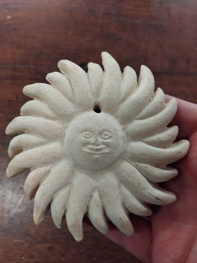 Two Terracotta Faces