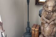 Lamp and. Reading hare