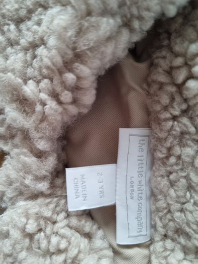 The Little White Company borg jacket