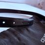 Medium 25mm Triomphe Belt In Taurillon Leather Image 8