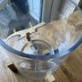 New glass vase/hurricane lamp on stand Image 7