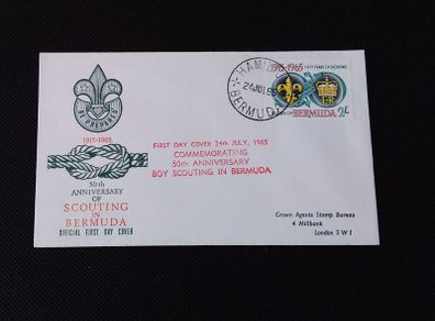 First Day Cover Bermuda 1965