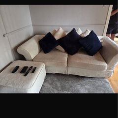 Sofas x 3 +table and 6 chairs