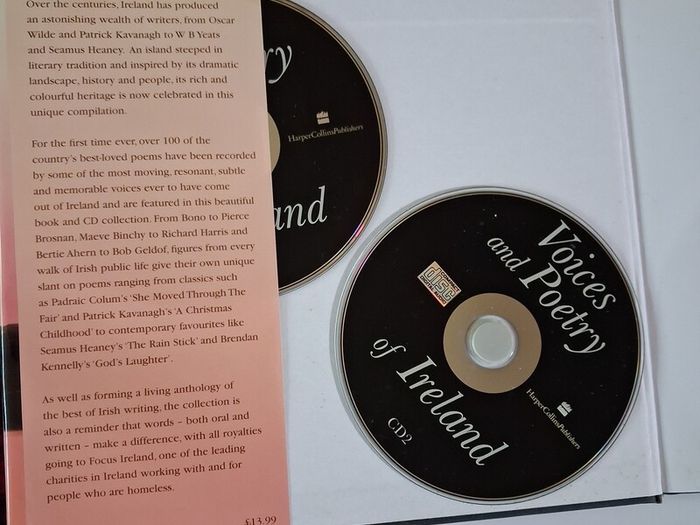 Voices & Poetry of Ireland with 3 CDs