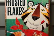Kelloggs Frosties Tin Metal Sign