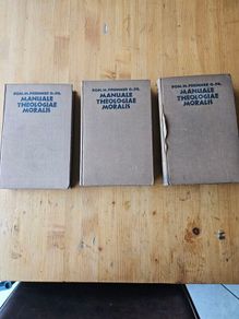 Manuale Theologiae Moralis. By Dom. M. Prummer O. Pr. First Edition Hardback In Good Condition.  See Photos For Same.