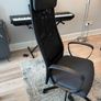 IKEA Black Office Chair, Like New Barely Used Image 2