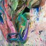 Original Abstract Painting Dublin Cow Painting Image 8