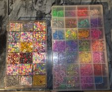 Large loom band/ charm bracelet sets