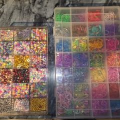 Large loom band/ charm bracelet sets