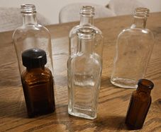 Rare Vintage Glass Bottles