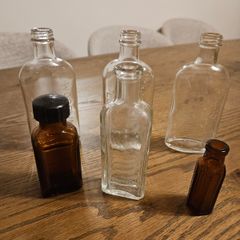 Rare Vintage Glass Bottles
