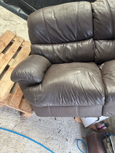 free 7ft sofa leather