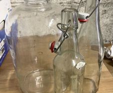 Home Brewing Demijohns and Bottles