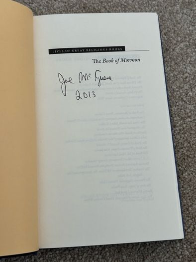 The Book of Mormon: A Biography by Paul C. Gutjahr