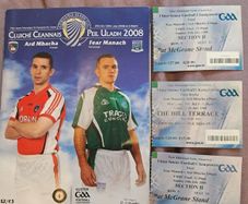 2008 Ulster Football Final Programme & 3 tickets