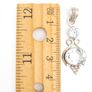 White Quartz And Cubic Zirconia Sterling Silver Pendant Image 8