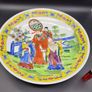 Large Vintage Chinese Hand Painted Mid 20th Century Charger / Plate Image 3