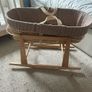 Little Green Sheep Moses Basket & Rocking Stand Image 7